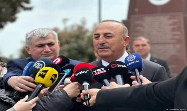Çavuşoğlu Zəngəzur dəhlizindən danışdı