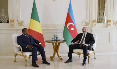 Azərbaycan və Konqo prezidentlərinin təkbətək görüşü olub - VİDEO - FOTO
