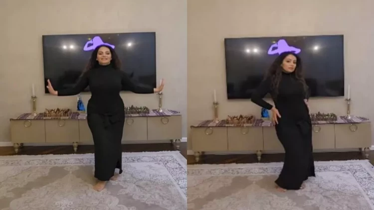 Ərəb rəqsini atdığını demişdi - VİDEO