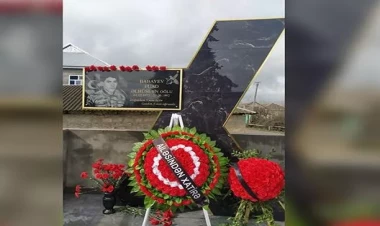 32 il əvvəl itkin düşən şəhidin adına xatirə kompleksi açıldı - FOTOlar