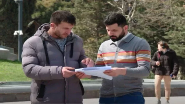 Bakıda qəribə olay: Özünün xəbəri olmadan işə götürüldü - VİDEO