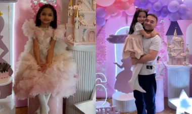 İlkin qızına ad günü etdi - VİDEO