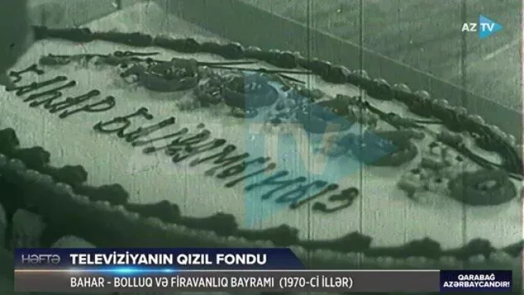 1970-ci il - Bakıda Novruz şənliyi - VİDEO