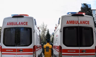 Naxçıvan-Sədərək magistralında ağır qəza - yaralılar var - FOTO