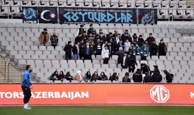 Millinin məşqindən maraqlı anlar - FOTO