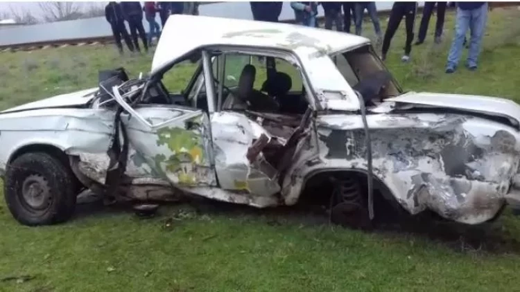 Ağsuda qəza: sürücü hadisə yerində  öldü