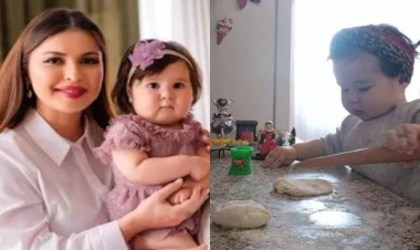 Sevdanın qızının mətbəxdə çəkilən fotoları gündəm oldu - FOTO