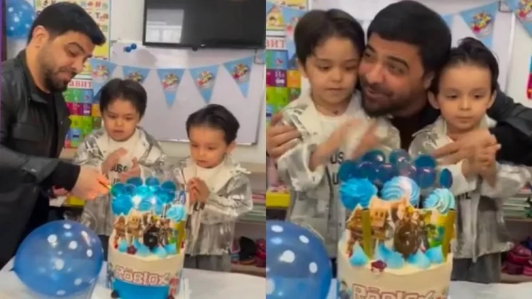 Fərda oğlunun ad gününü BELƏ KEÇİRDİ - VİDEO