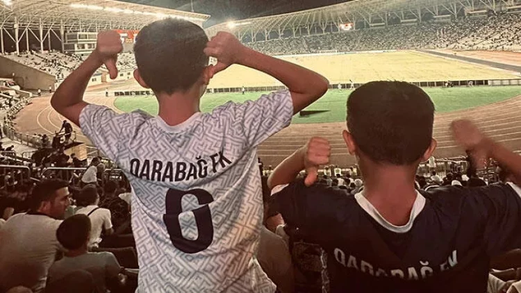 “Qarabağ”ın məğlubiyyətinə ağlayan uşaqlar futbolçu imiş - FOTOlar