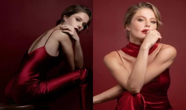 Türkiyəli aktrisanın hamiləlik pozaları “like”lara qərq oldu - FOTO