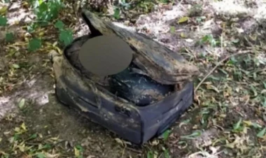 İçərisində insan qalıqları olan çanta tapıldı