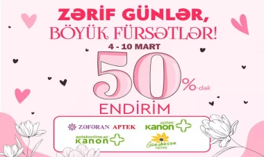 8 Mart-Beynəlxalq Qadınlar Günü Münasibətilə “Zərif Günlər, Böyük Fürsətlər” Kampaniyası!
