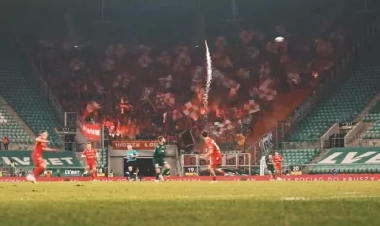 Azarkeşlərin yaratdığı möhtəşəm görüntü gündəm oldu - VİDEO