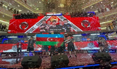 Tarixdə ilk - komandamız beynəlxalq yarışın qalibi olub - FOTO