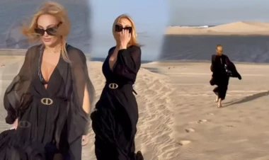 Nuranın Doha tətilindən GÖRÜNTÜLƏR - VİDEO