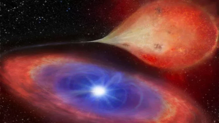 Metal izi olan zombi ulduzu aşkarlandı