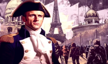 Cırtdan Makron özünü  imperator sayır