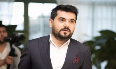 Elşən rol aldığı türk serialının çəkilişində - FOTO