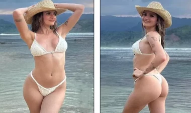 20 yaşlı fenomen cazibədar bədənini nümayiş etdirdi - FOTOlar