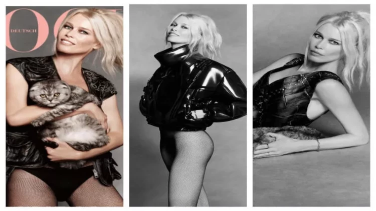 Məşhur model şalvarsız pozlar verdi - FOTOlar