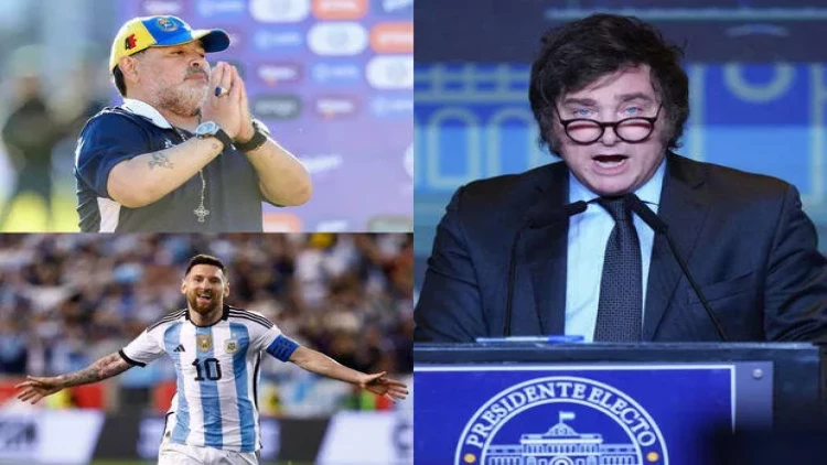 Argentina prezidenti Maradona ilə Messi arasında seçimini etdi