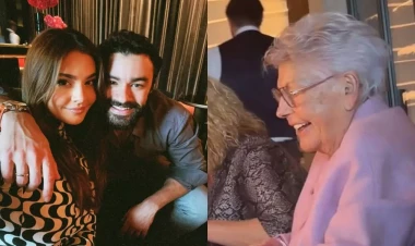 Suada qayınatası Van Dammın anasının DOĞUM GÜNÜNDƏ - VİDEO