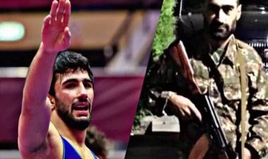 Erməni idmançıdan RƏZALƏT: Nasist salamı verdi