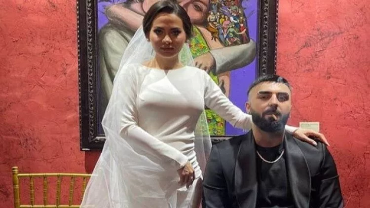 Azərbaycanlı reper aktrisa xanımı ilə DODAQ-DODAĞA - VİDEO - FOTO