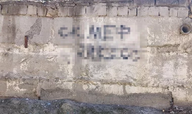 Bakıda divarlara o şüarları yazanlar saxlanıldı