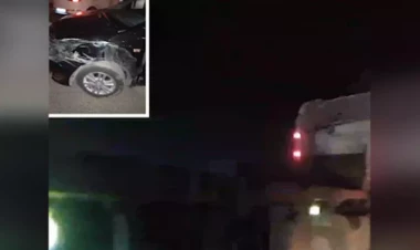 Qəza yerindən qaçan yerdə videosu çəkildi, tapıldı - VİDEO