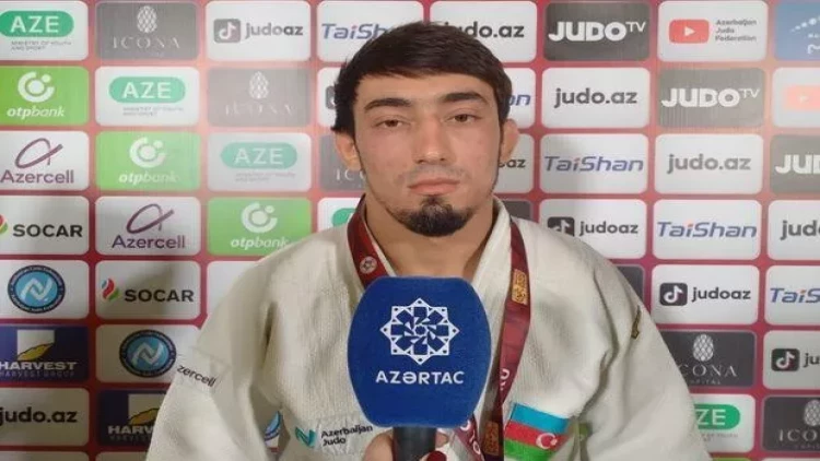 Azərbaycan cüdoçusu: “Bürünc medal qazanmaq mənə təsəlli oldu”