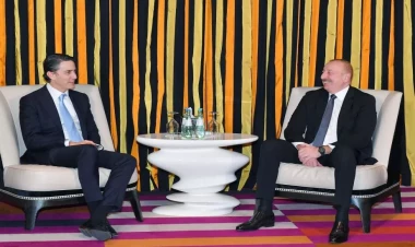 İlham Əliyev Münxendə ABŞ Prezidentinin xüsusi koordinatoru ilə görüşüb - VIDEO - FOTO