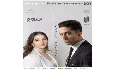Sergey Raxmaninovun 150 illik yubileyinə həsr olunmuş konsert keçiriləcək