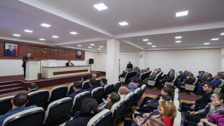 Saatlı rayonunda sahibkarlarla görüş keçirilib - FOTO