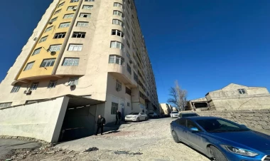 Bakıda sürüşmə sahəsində yeni çatlar yaranıb - FOTOlar