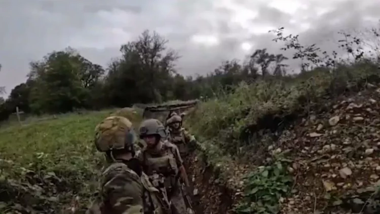 Antiterror tədbirlərindən SENSASİON GÖRÜNTÜLƏR -  Real döyüş kadrları - VİDEO