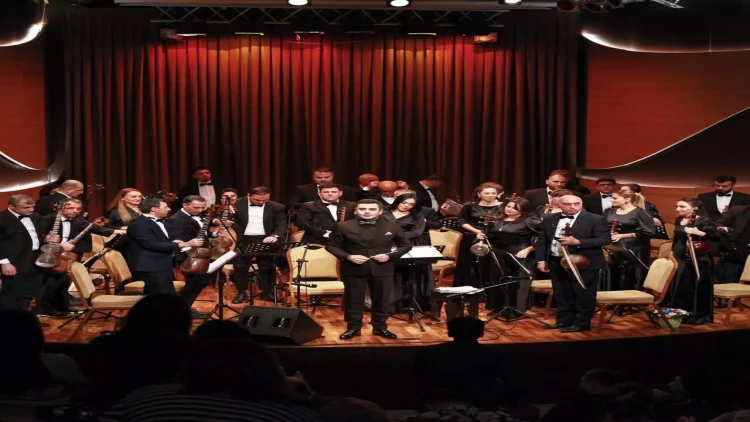 Səid Rüstəmov adına Xalq Çalğı Alətləri Orkestrinin konserti keçirilib - FOTO
