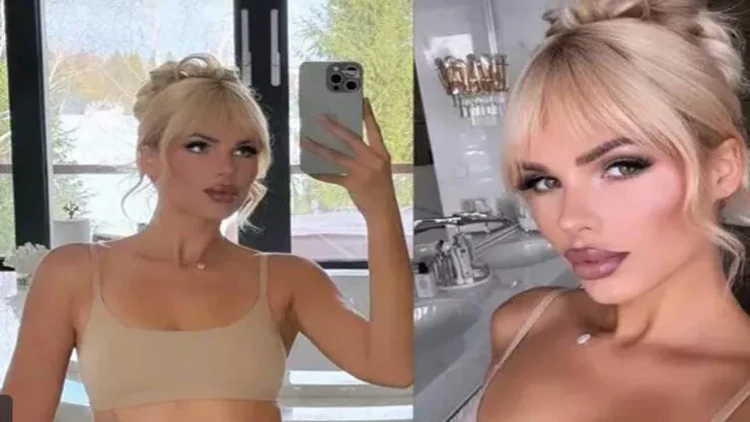 Müğənni alt paltarında fotosunu yayıb