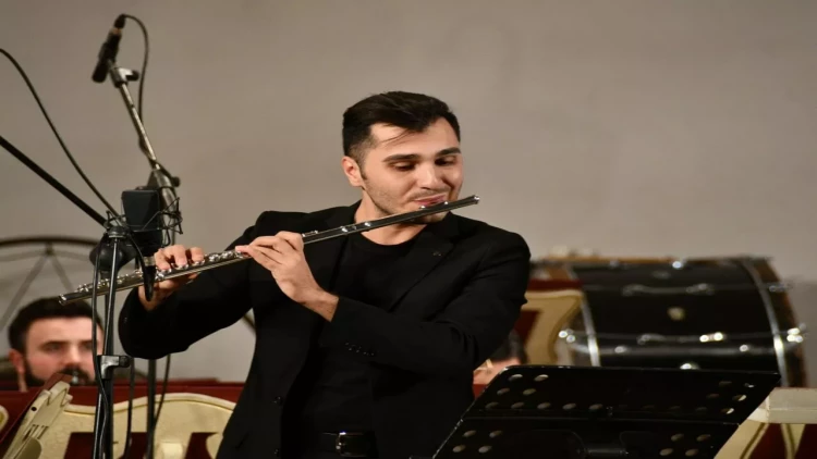 Filarmoniyada Ü.Hacıbəyli Adına Dövlət Simfonik Orkestrinin konserti keçirilib - FOTO