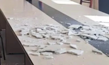 Məktəbdə tavanın çökməsi ilə bağlı xəbərə rəsmi reaksiya