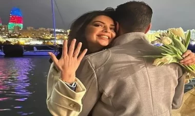 Ailə qurmağa hazırlaşan Səhərin nişanlısı ilə FOTOları