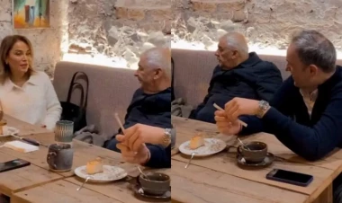 İradə uzun aradan sonra Vaqif Gərayzadə ilə görüşdü - VİDEO