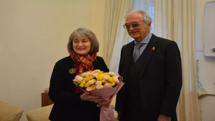 Polad Bülbüloğlu Kanadanın Rusiyadakı yeni səfiri ilə görüşüb - FOTO