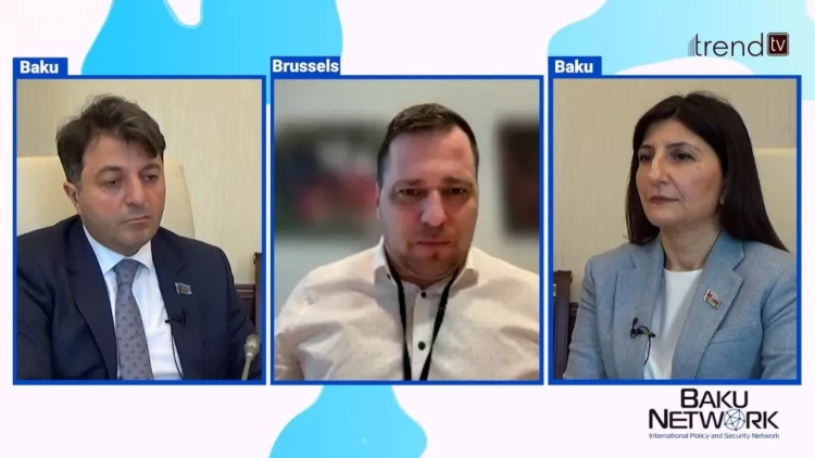 Mərkəzi Asiya-Aİ münasibətlərində Cənubi Qafqazın rolu müzakirə edilib - VİDEO - FOTO