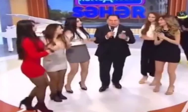 Əlikramın bu ifası tənqid olundu - Mini ətəkli qızların... - VİDEO