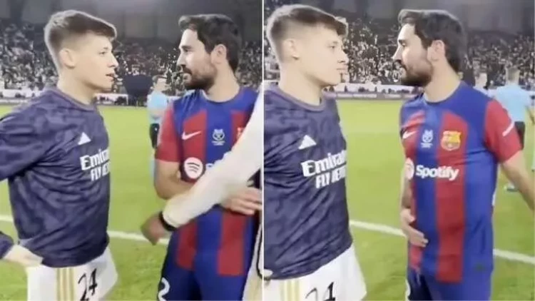 Məğlubiyyətdən sonra Gündoğanın Ardaya dediyi sözlər gündəm oldu - FOTO