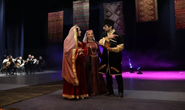 Gəncə Dövlət Filarmoniyasinda Mirzə Şəfi Vazehə həsr olunmuş gecə keçirilib - FOTO