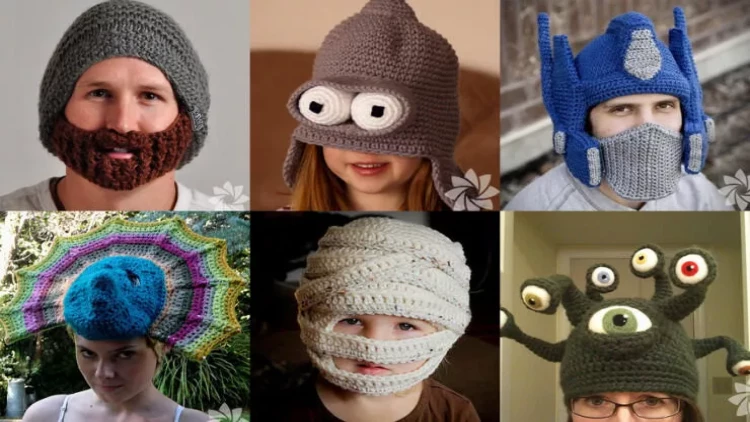 Qış üçün maraqlı hörmə papaqlar - FOTOLENT