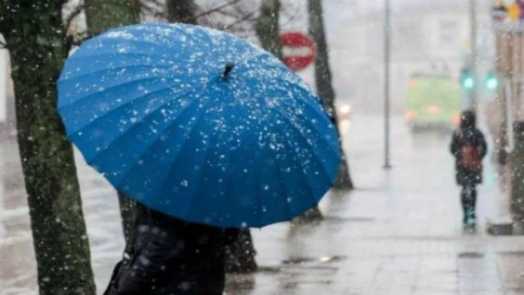 Bakıya sulu qar yağır - FAKTİKİ HAVA