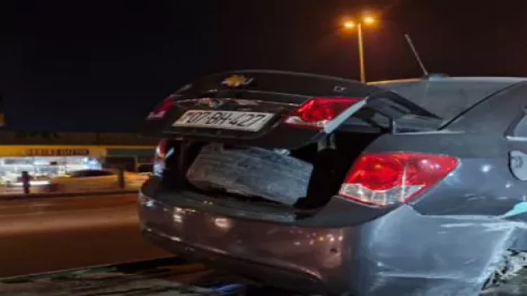 Bakıda tuneldə qəza - 